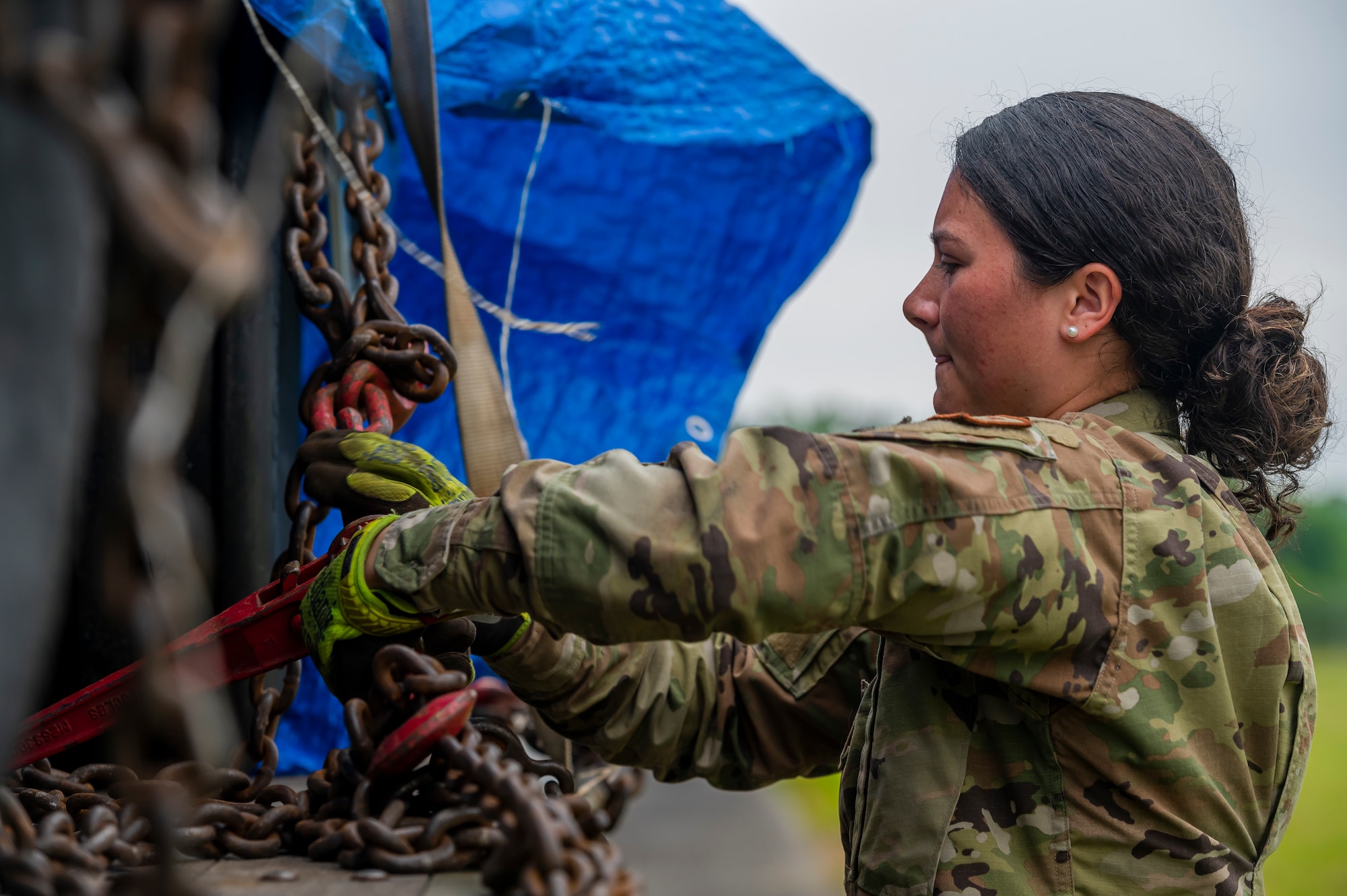 Airmen assigned to the 4th FW traveled to KRJ as part of an integrated combat turn exercise.