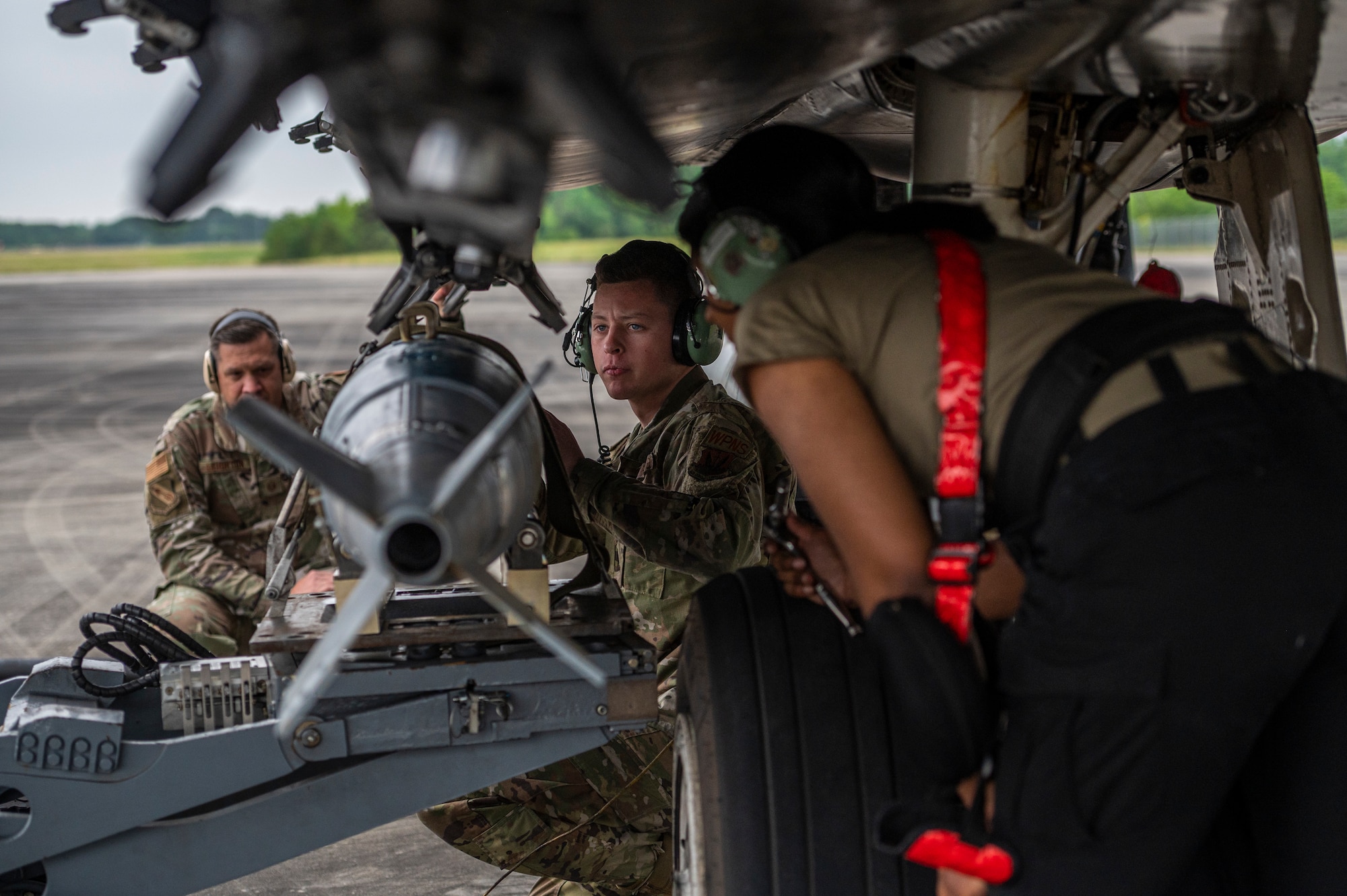 The agile combat employment concept utilizes multi-capable Airmen to refuel, re-arm, and maintain fighter jets ensuring the aircraft are ready to rapidly deploy