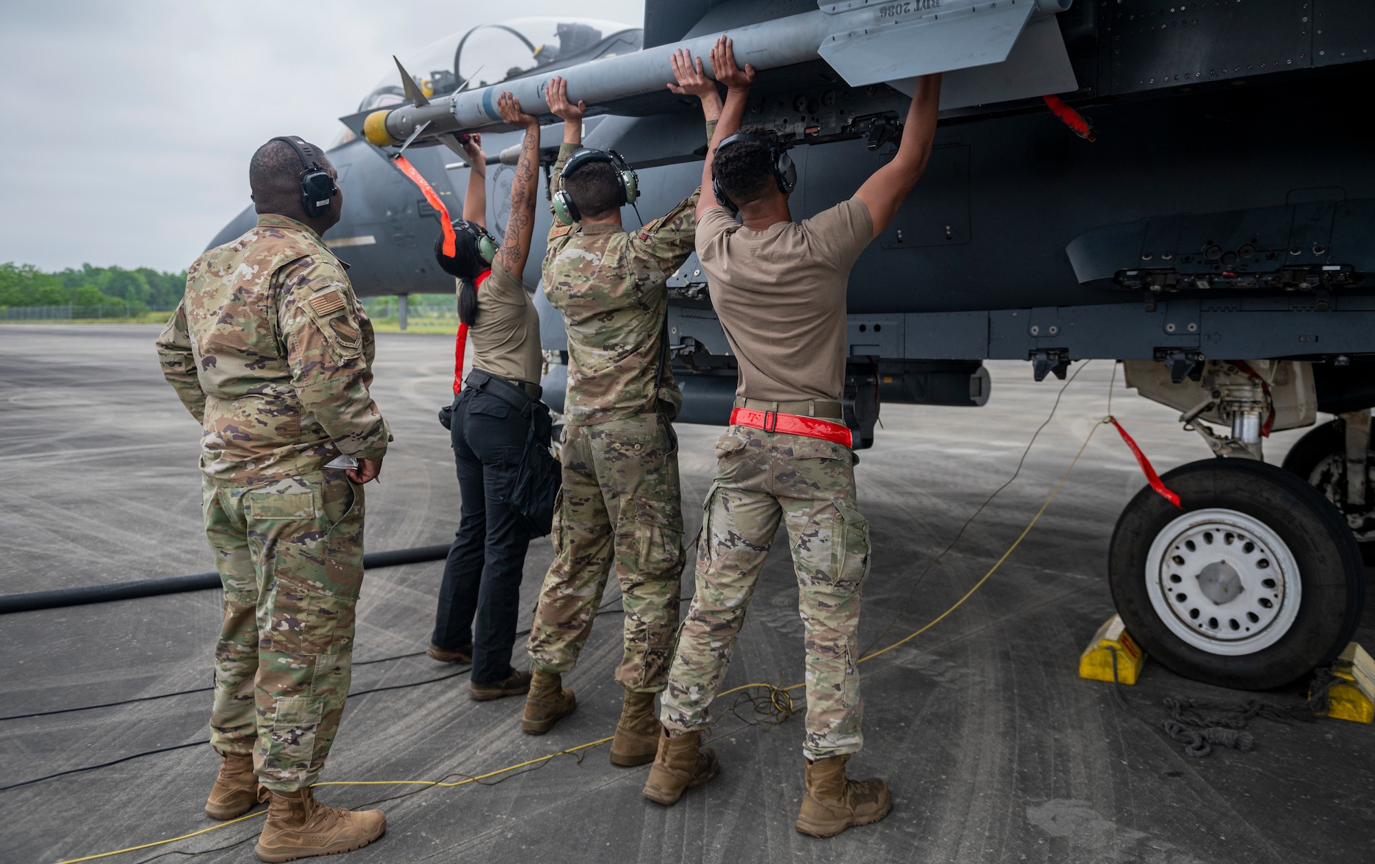 A major part of agile combat employment is the creation of multi-capable Airmen, who are trained in tasks outside of their primary specialty in order to reduce the overall personnel footprint.