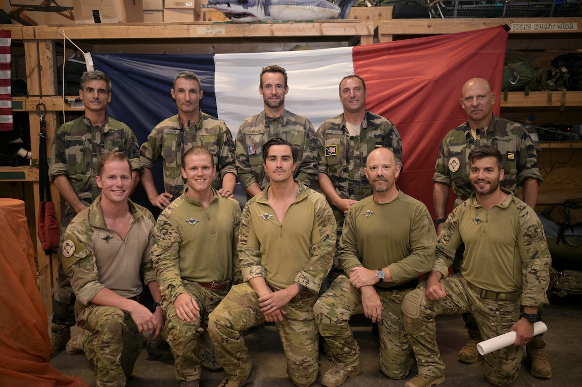 U.S. Air Force pararescue specialists earn French Foreign Jump
