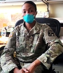 Maj. Ashley Cesar, chief of behavioral health for the Bayne-Jones Army Community Hospital.