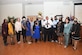 Project SEARCH staff and interns pose for a group photo following the graduation of the Project SEARCH class of 2022 at JBA, Md., May 13, 2022. Joint Base Andrews teamed up with Prince George’s County Public Schools to host the interns for the program throughout the school year. (U.S. Air Force photo by Senior Airman Spencer Slocum)