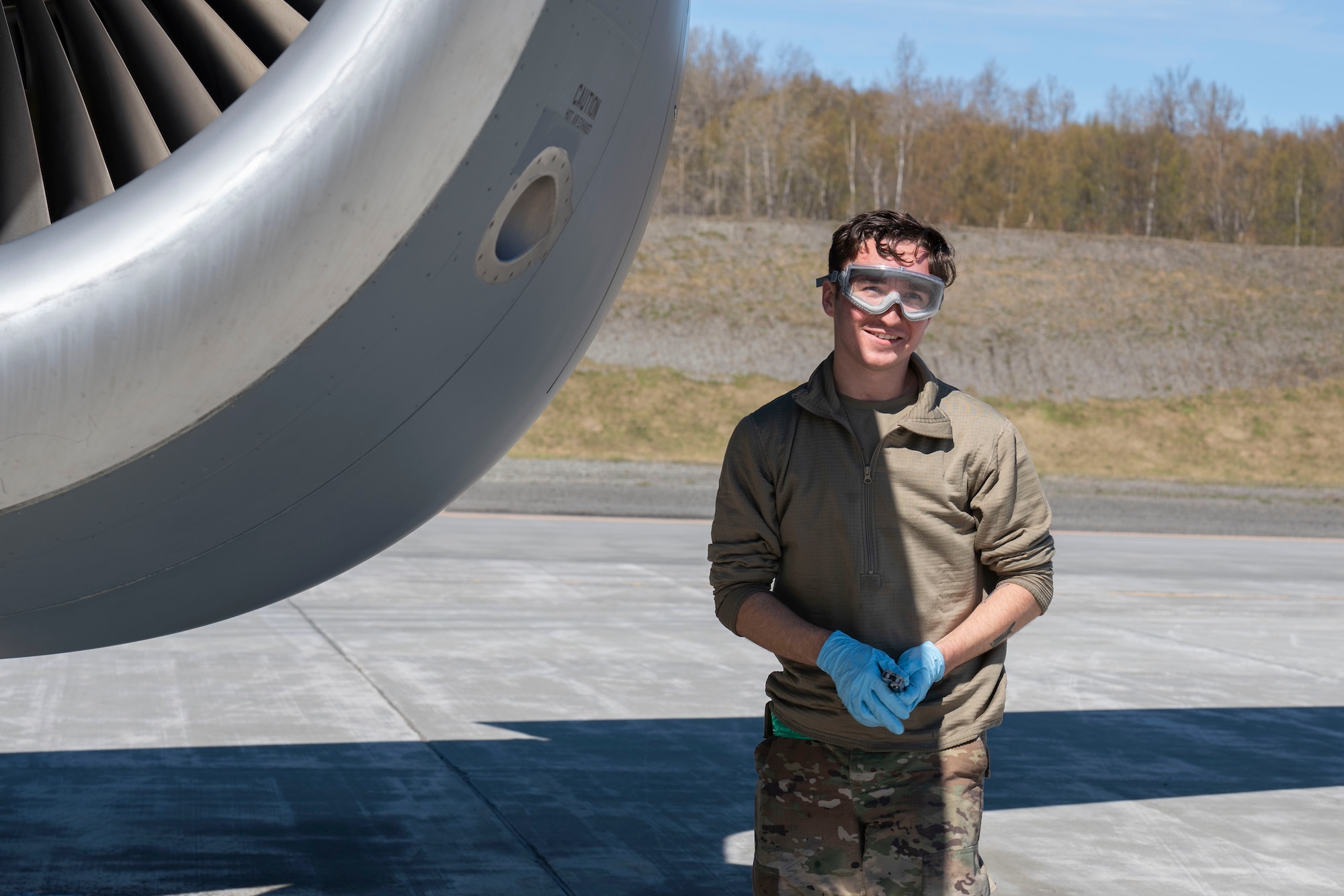 A photo of a maintainer.