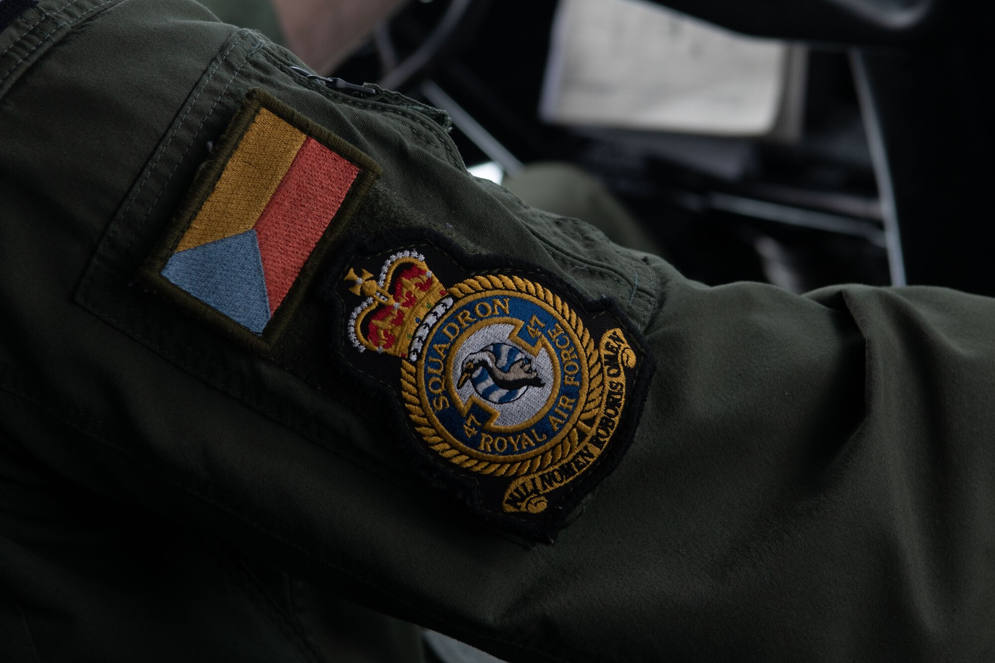 A photo of a patch