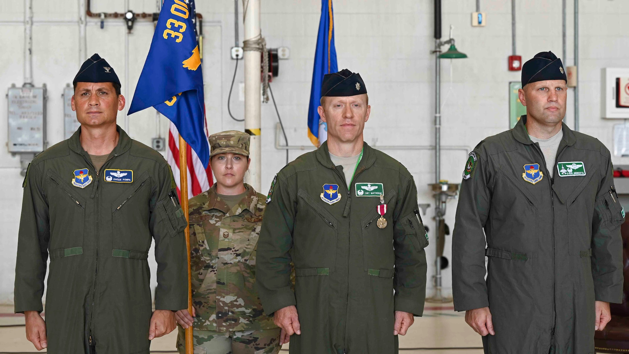Andreotta assumes command of 33rd OSS