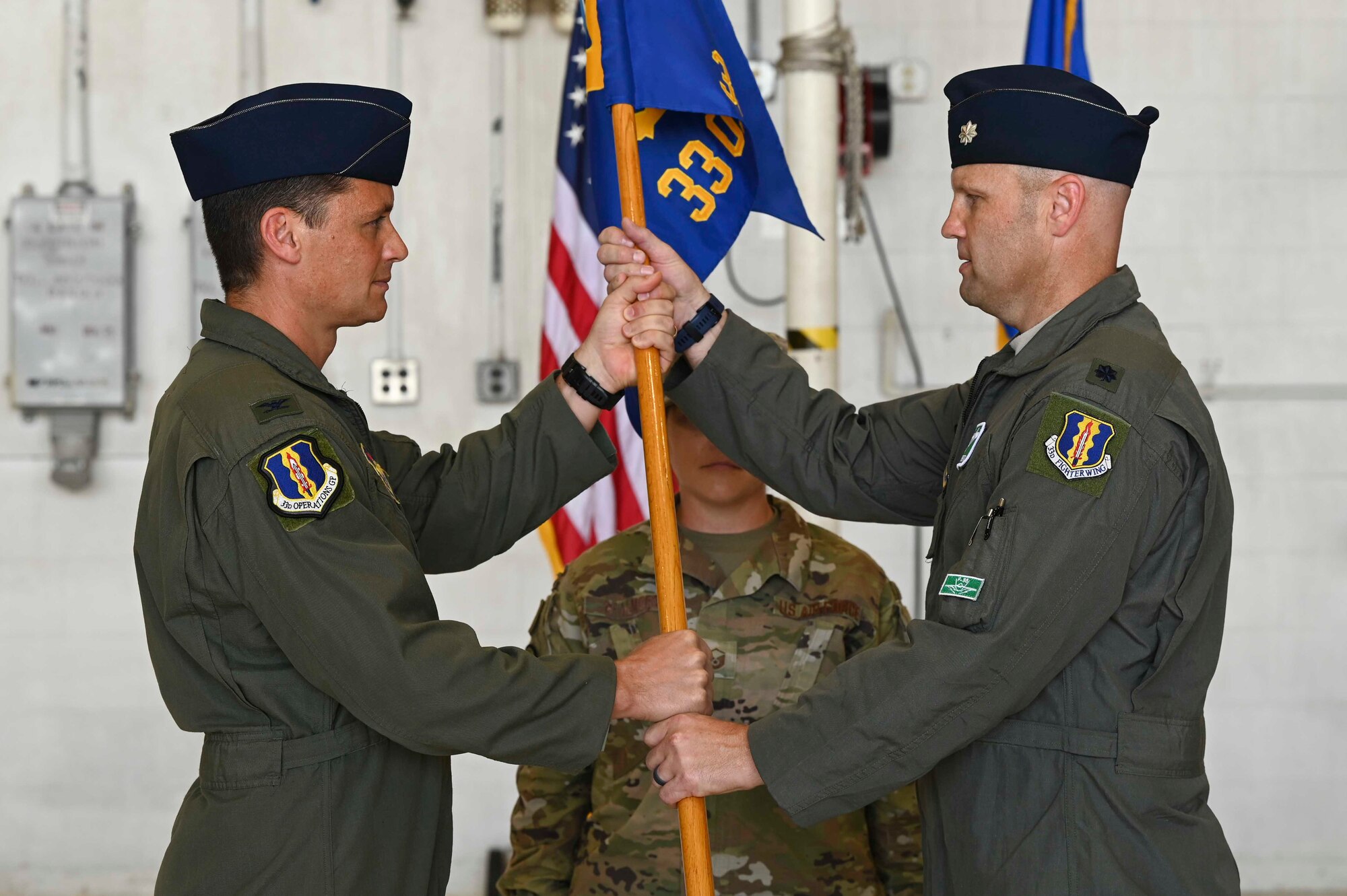 Andreotta assumes command of 33rd OSS