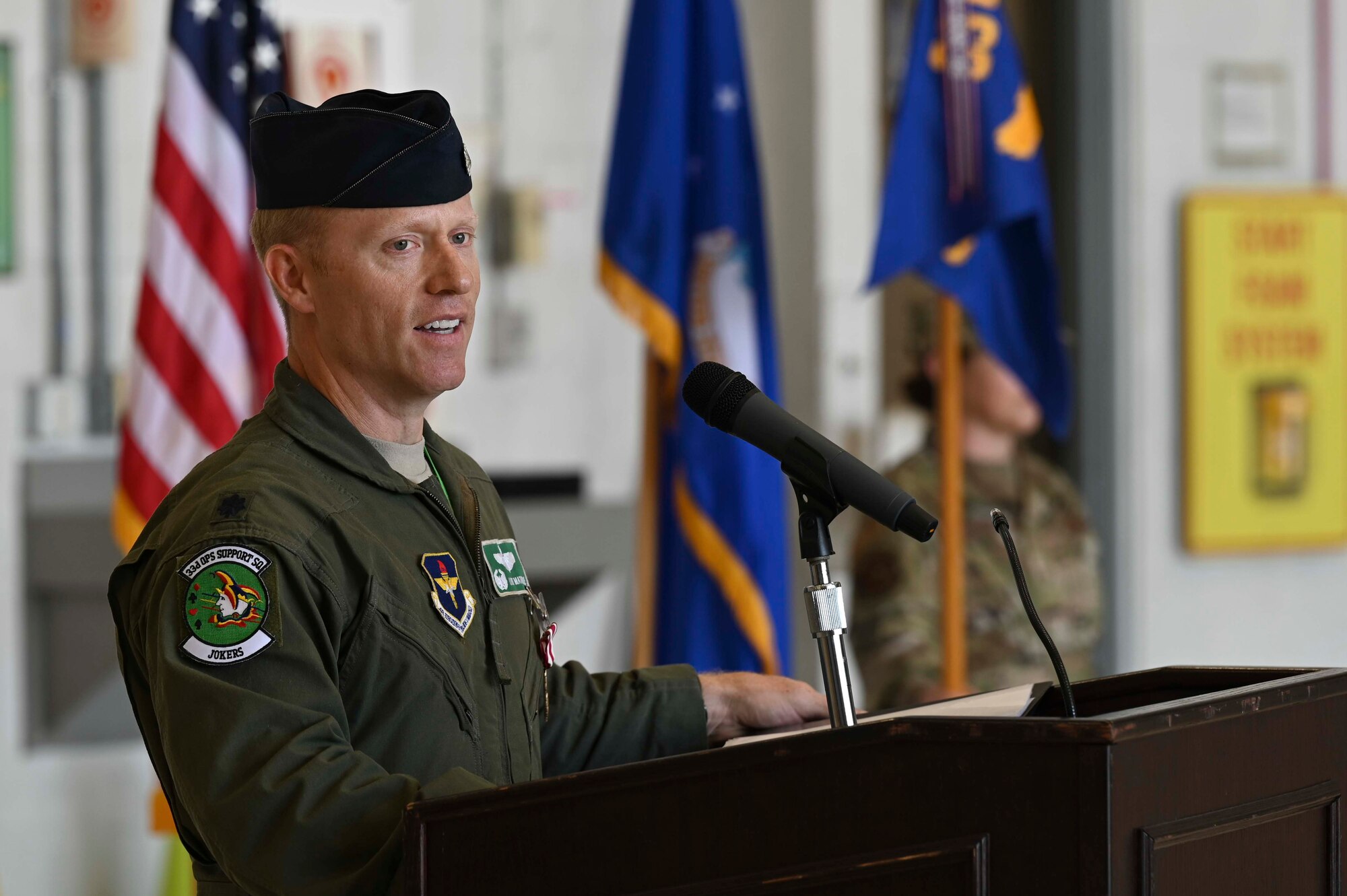 Andreotta assumes command of 33rd OSS