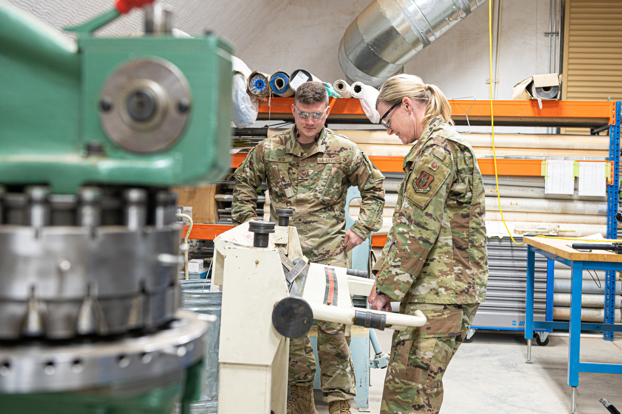 Leadership from Air Reserve Command visit Guard and Reserve members to educate on benefits