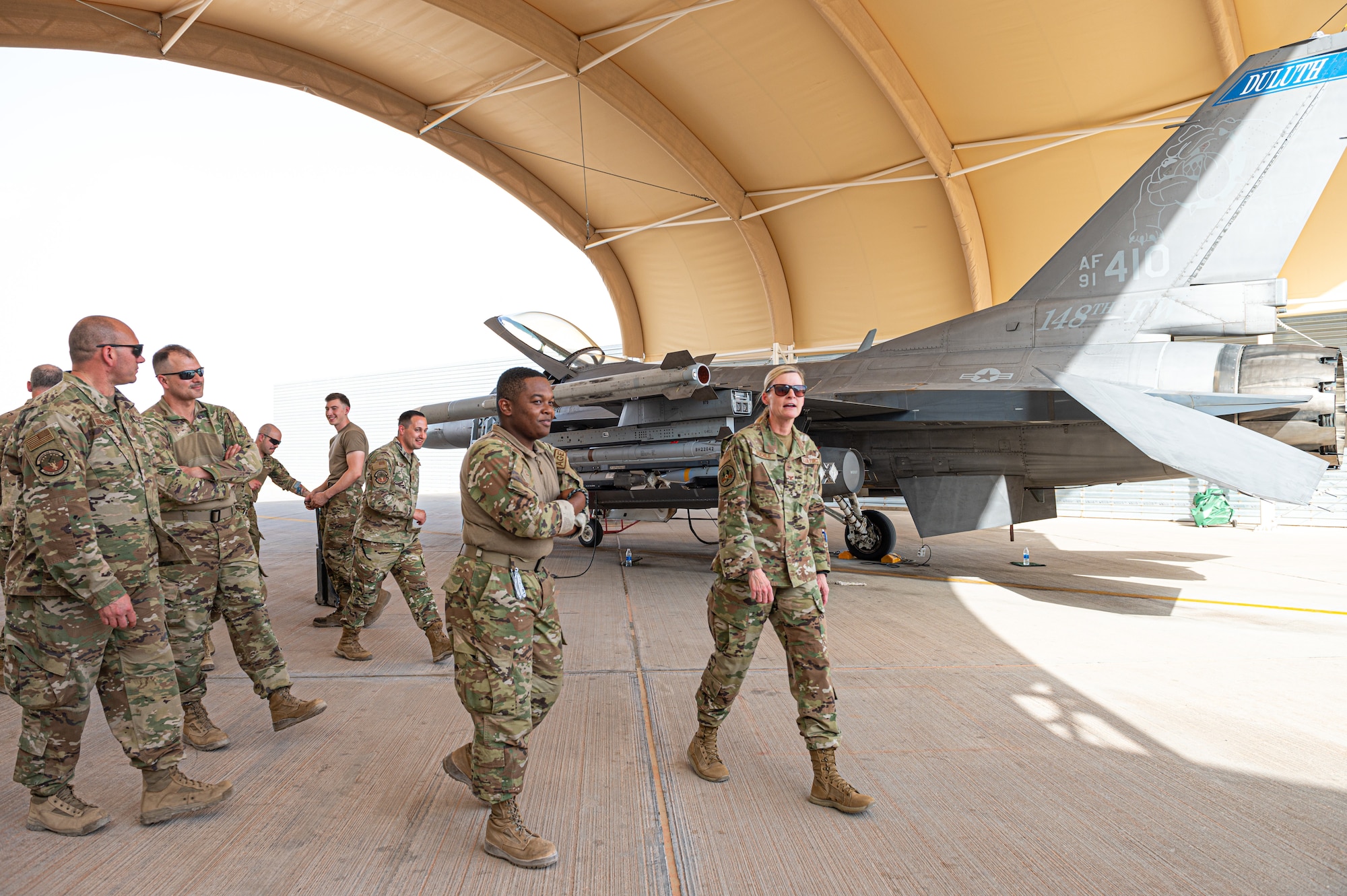 Leadership from Air Reserve Command visit Guard and Reserve members to educate on benefits