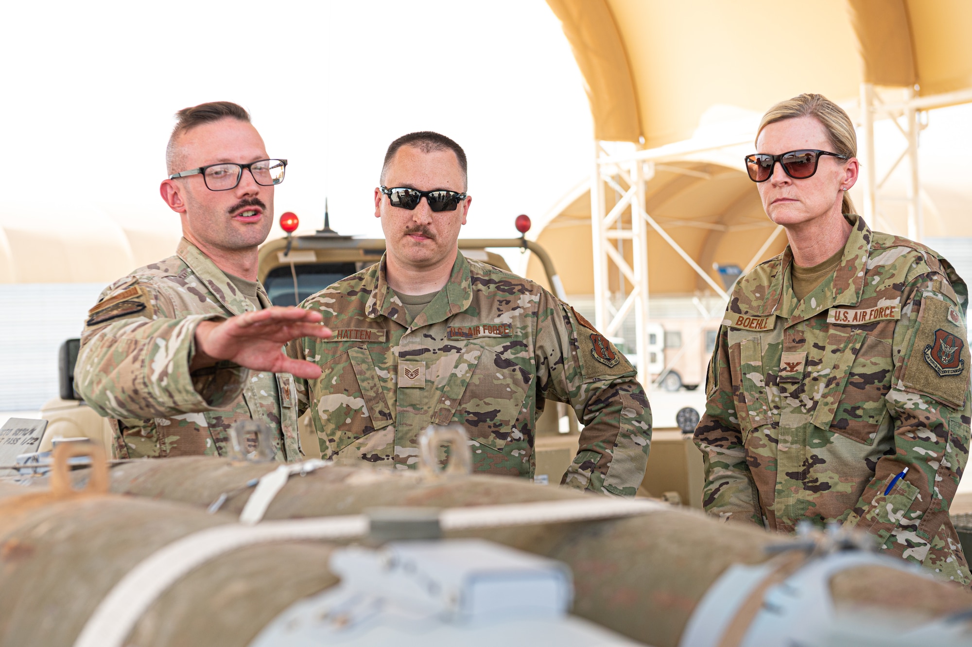 Leadership from Air Reserve Command visit Guard and Reserve members to educate on benefits