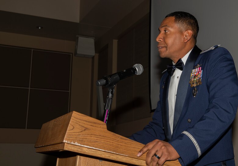 Col. Marcus Jackson, Buckley Garrison commander honors and