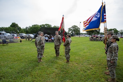 Army Reserve Tough 'Ombres host change of command ceremony