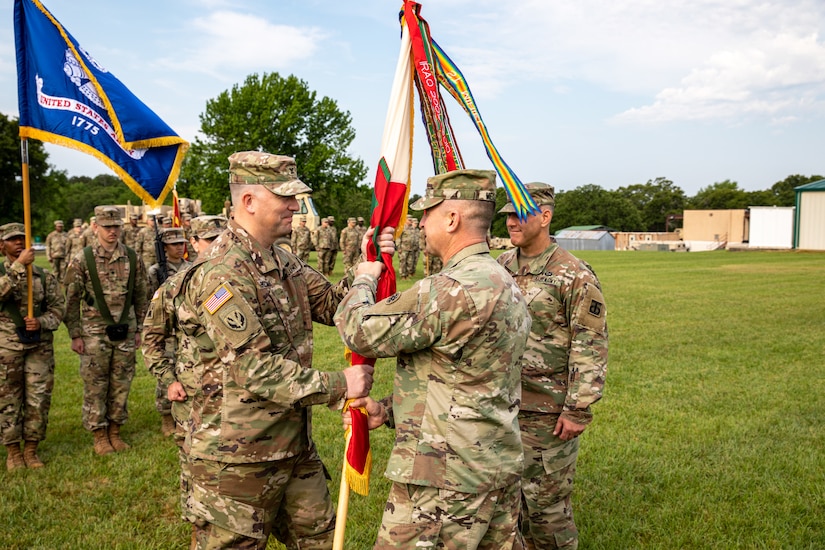 Army Reserve Tough 'Ombres host change of command ceremony