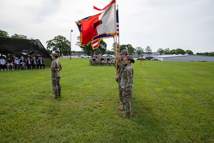 Army Reserve Tough 'Ombres host change of command ceremony