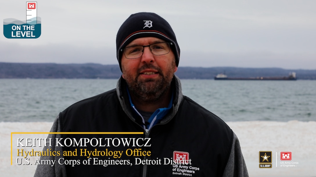 From the shores of Lake Superior, Detroit District Watershed Hydrology Section Chief Keith Kompoltowicz discusses the latest six-month water level forecast in the seventh ‘On the Level’ video.