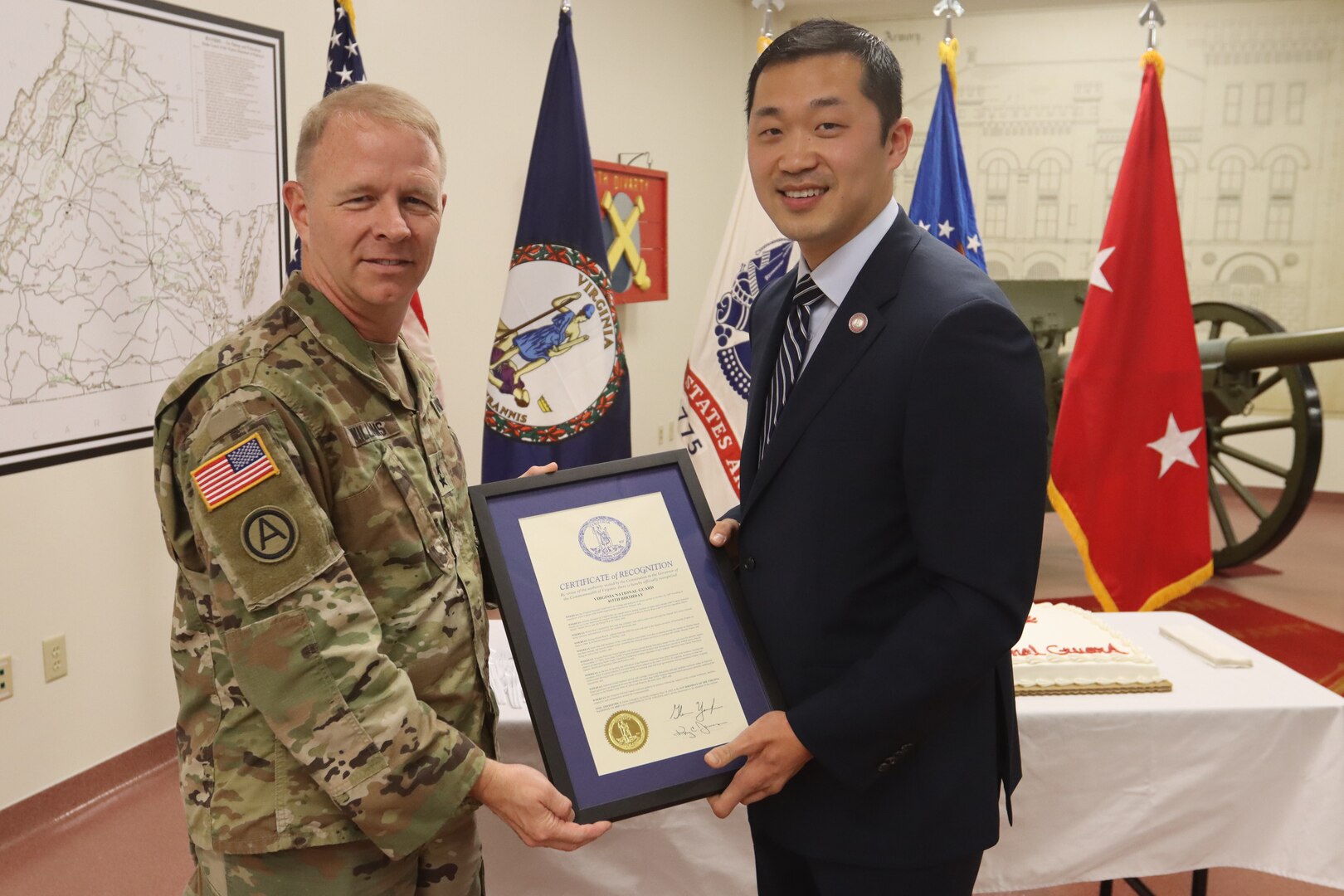 Virginia National Guard celebrates 415th birthday
