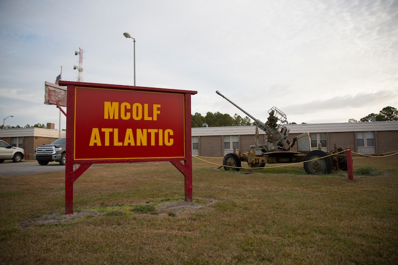 A sign reads MCOLF Atlantic