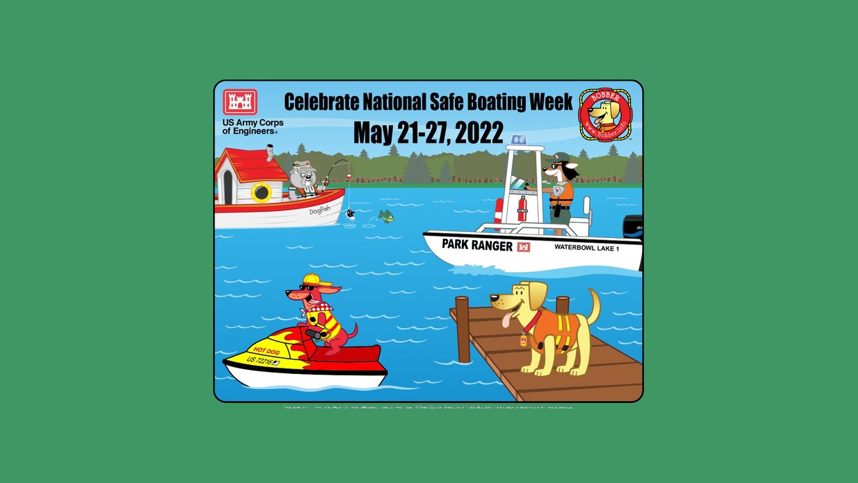 Celebrate National Safe Boating Week with Bobber and Friends! Download your free poster and coloring sheet today at www.bobber.info