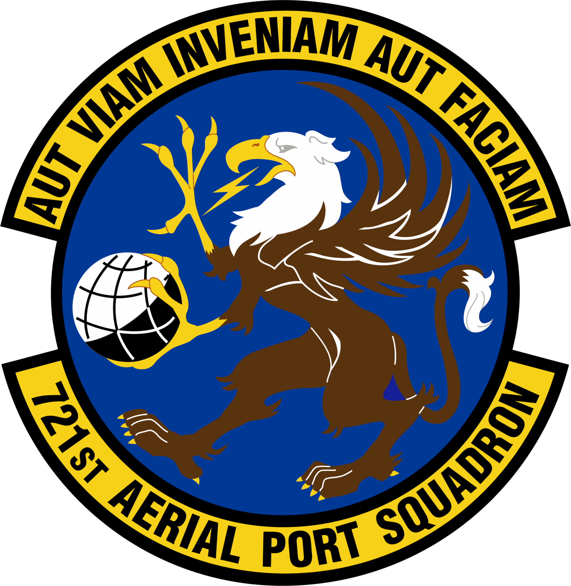 721st Aerial Port Squadron Shield