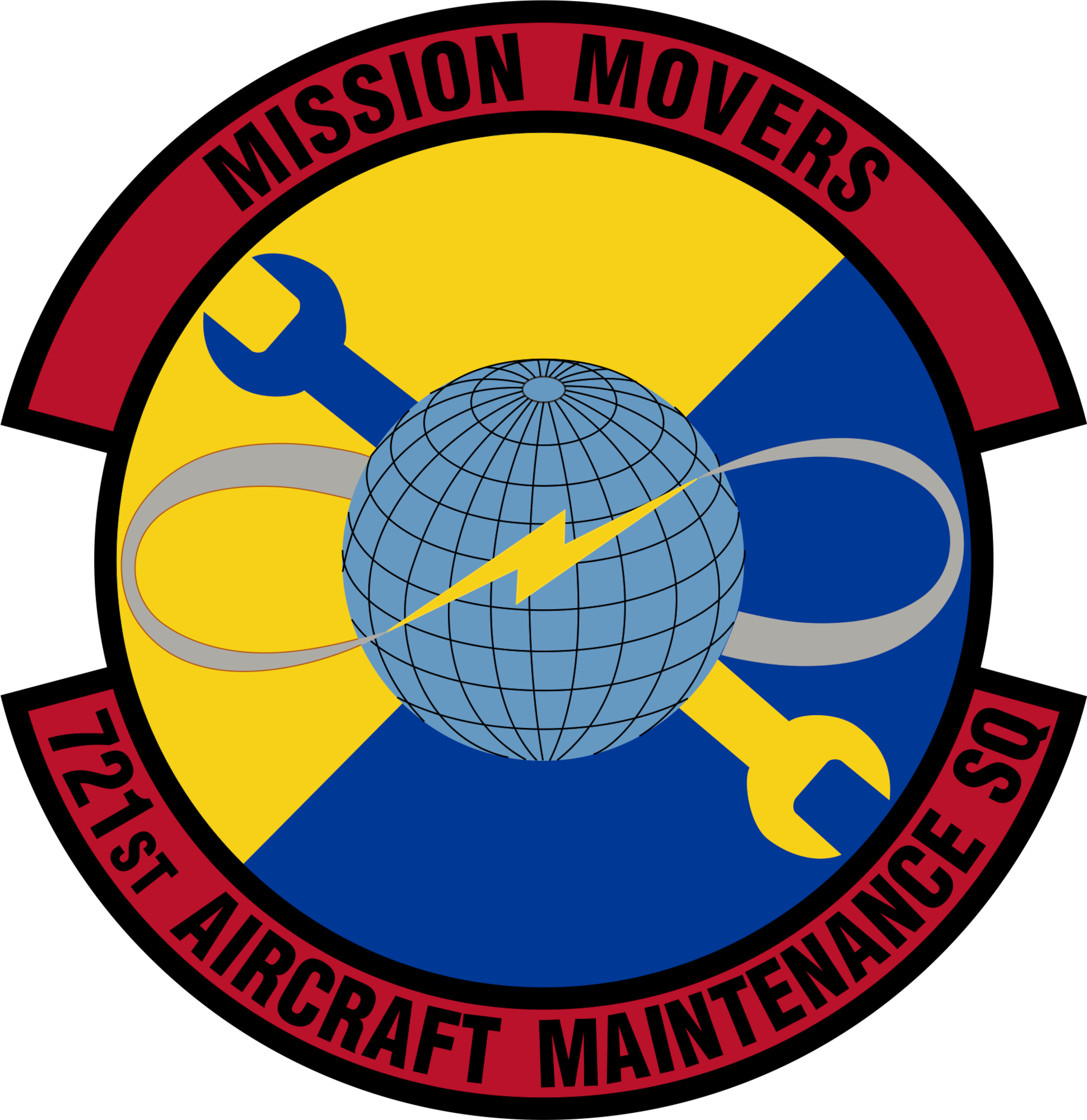 721st Aircraft Maintenance Squadron Shield