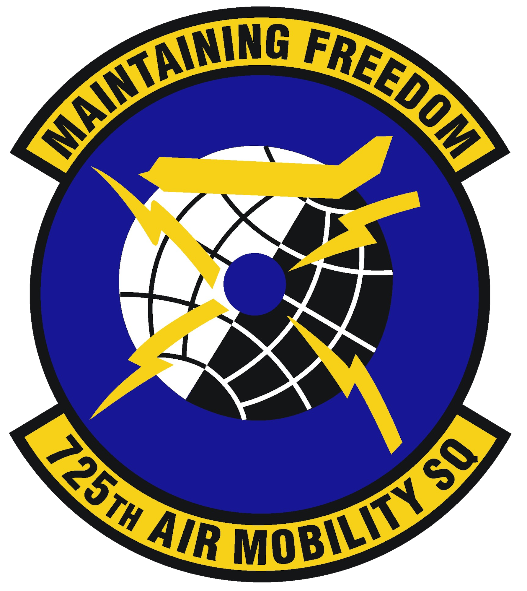725th Air Mobility Squadron Shield