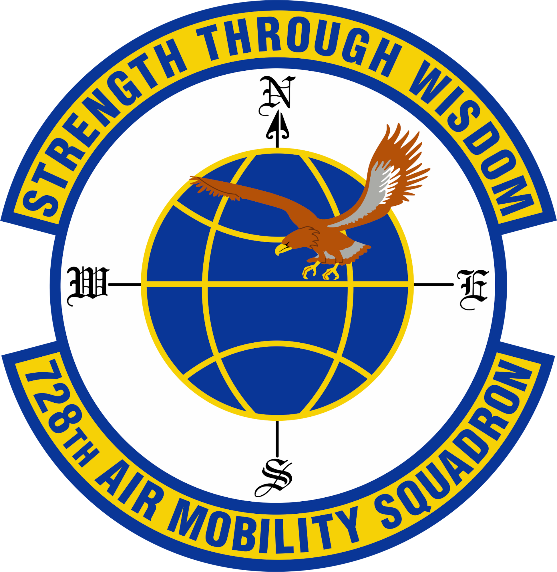 728th Air Mobility Squadron Shield