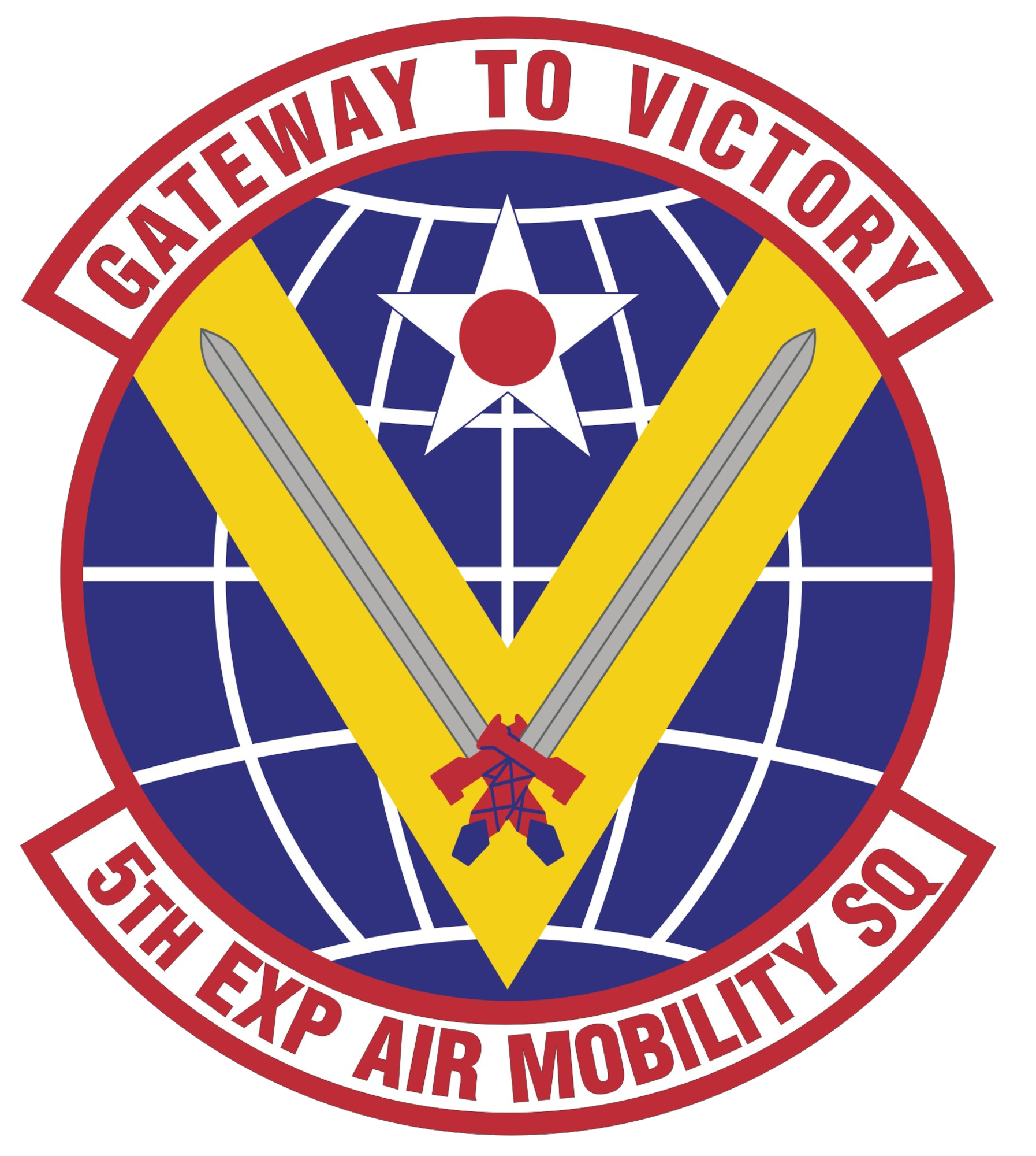 5th Expeditionary Air Mobility Squadron Shield