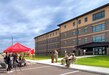 Fort McCoy holds ribbon-cutting for completed FY 2019-funded barracks project