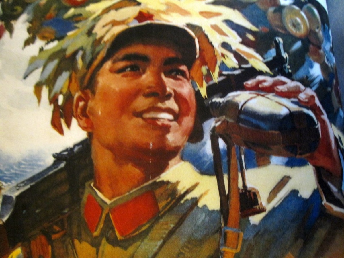 Chinese Propaganda Soldier