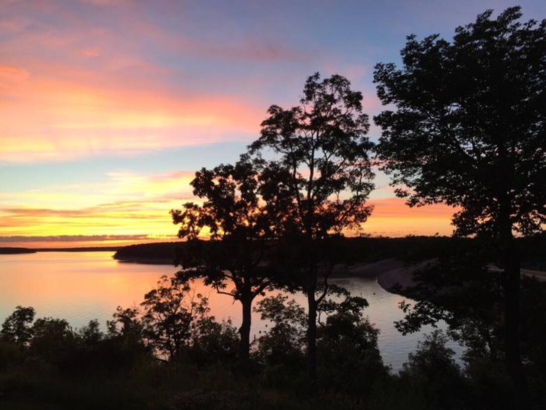 Scenic photos taken from the beautiful Mark Twain Lake.