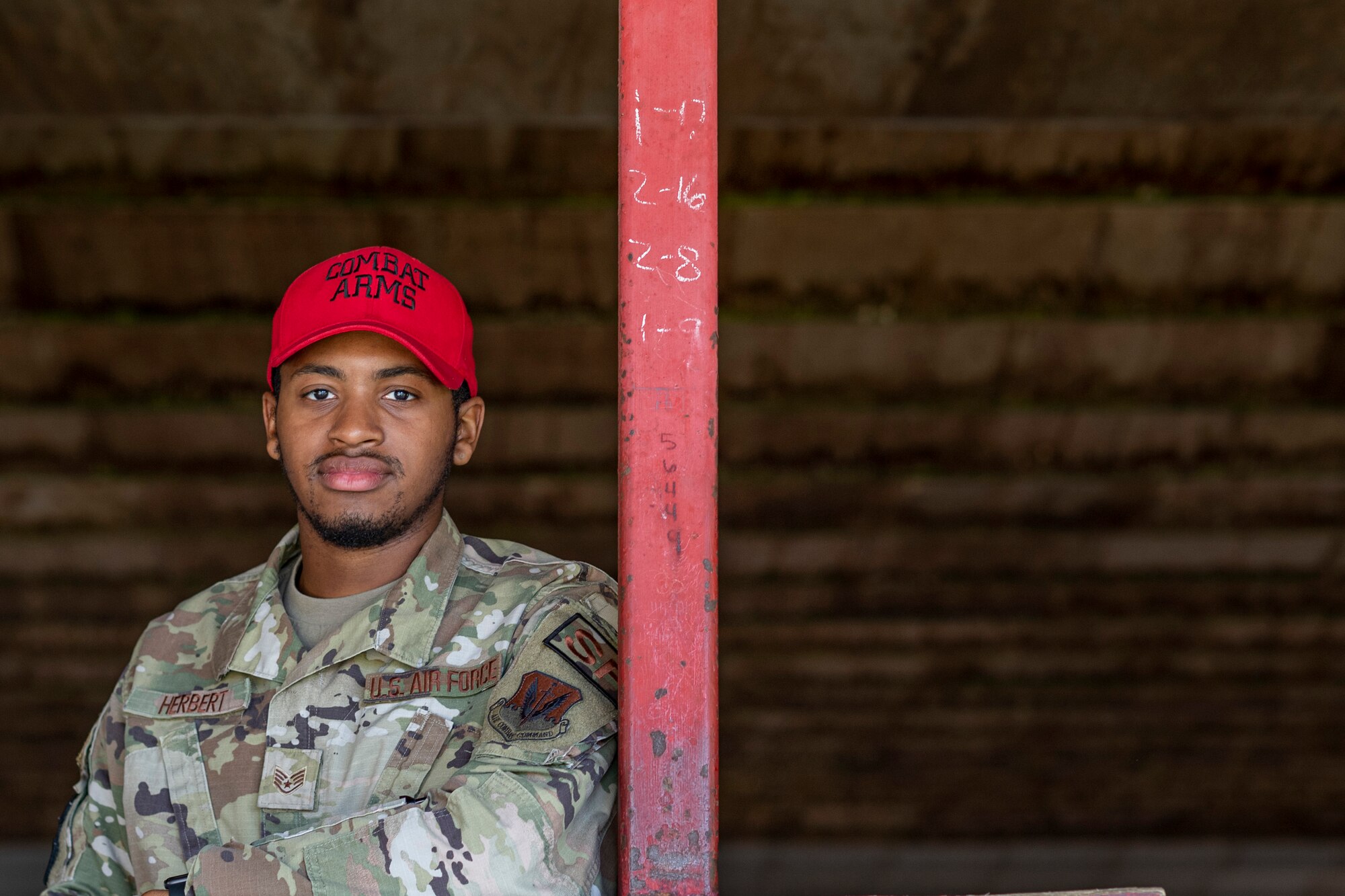 Photo of an Airman posing