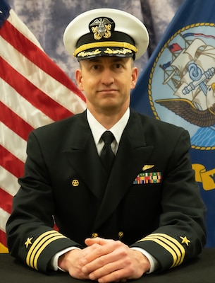 Official photo for CDR S. R. Aldridge, Commanding Officer, VP-69