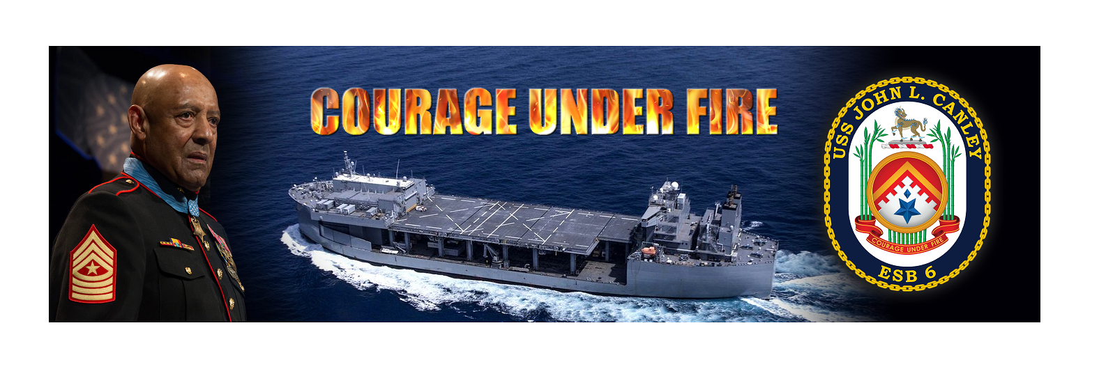 PCU John L. Canley (ESB 6) Banner