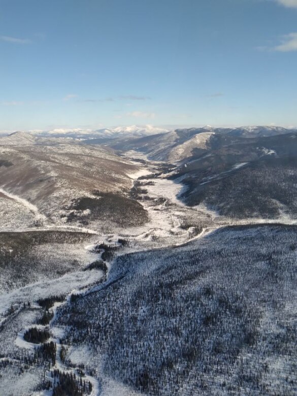 The U.S. Army Corps of Engineers – Alaska District partners with the U.S. Department of Agriculture’s Natural Resources Conservation Service to measure winter snowfall levels and collect additional data from nine monitoring stations in the Chena River basin.