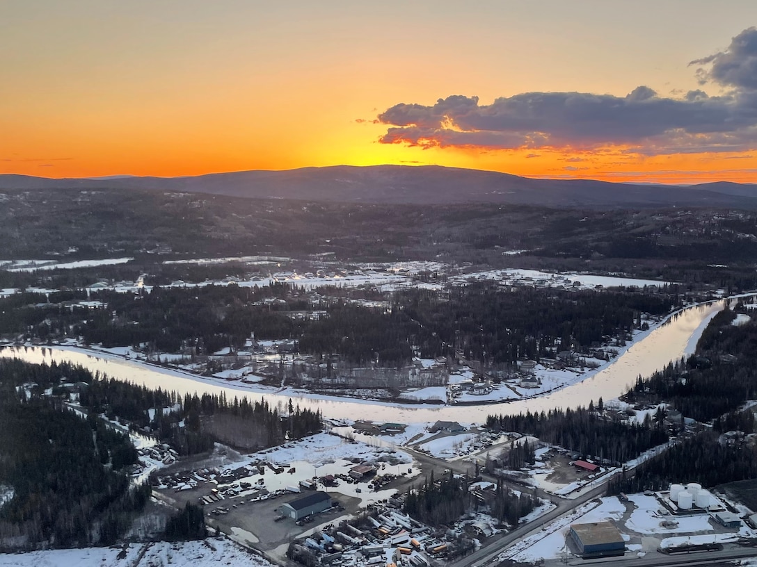 The U.S. Army Corps of Engineers – Alaska District partners with the U.S. Department of Agriculture’s Natural Resources Conservation Service to measure winter snowfall levels and collect additional data from nine monitoring stations in the Chena River basin.