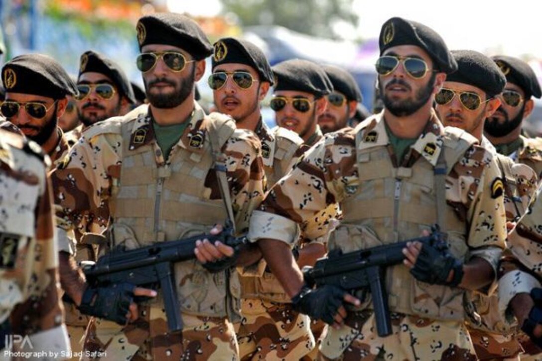 Iran Guard members