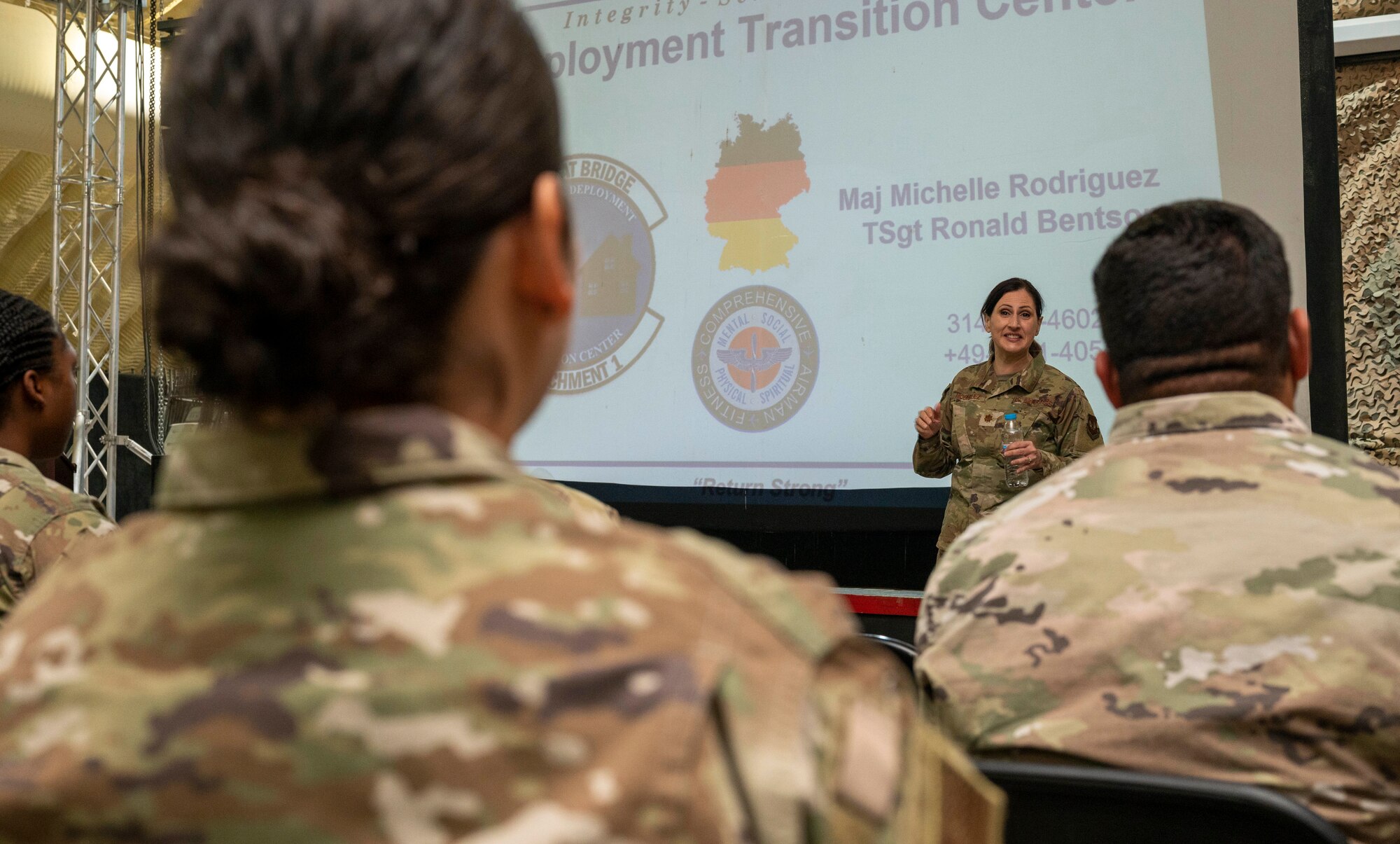 Deployment Transition Center experts host Town Hall for Red Tails