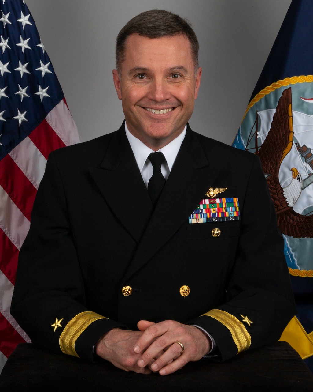 Rear Admiral Mark B. Sucato > United States Navy > BioDisplay