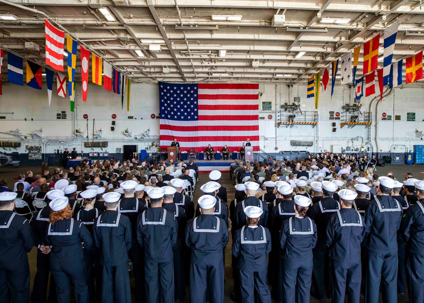 USS George H. W. Bush (CVN 77) Changes Command > U.S. Fleet Forces