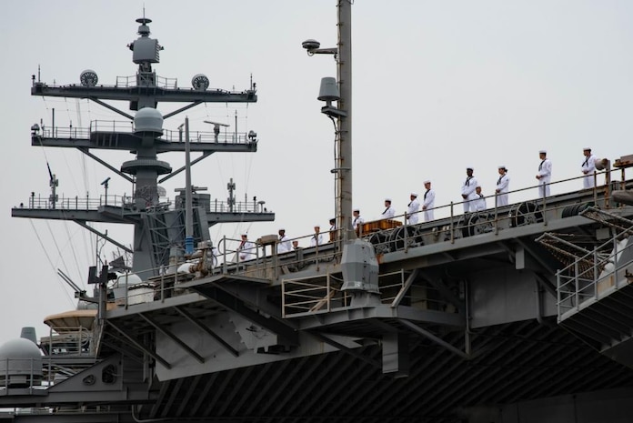 USS Ronald Reagan Carrier Strike Group Departs Yokosuka for 2022 Deployment