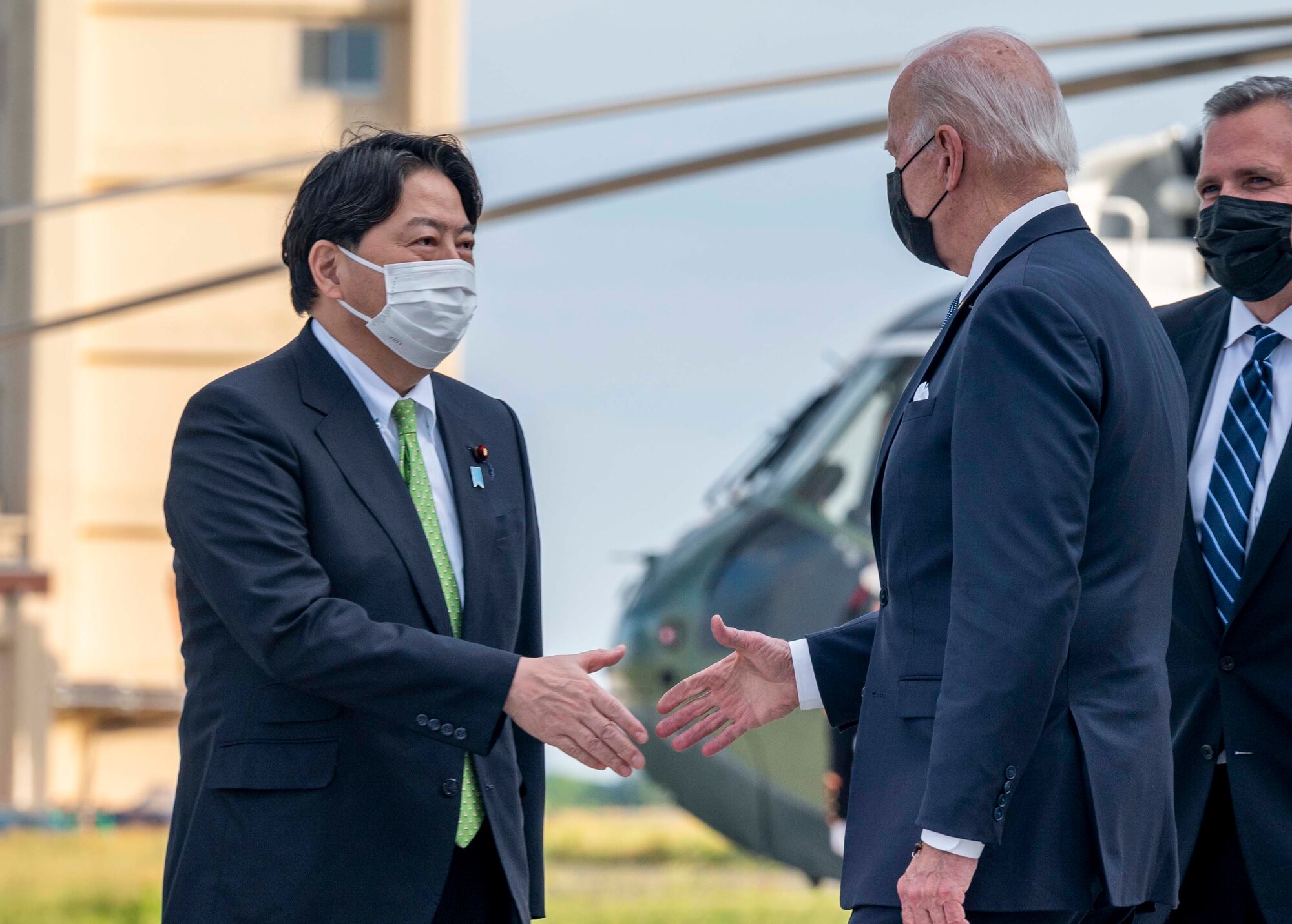 President Biden arrives in Japan