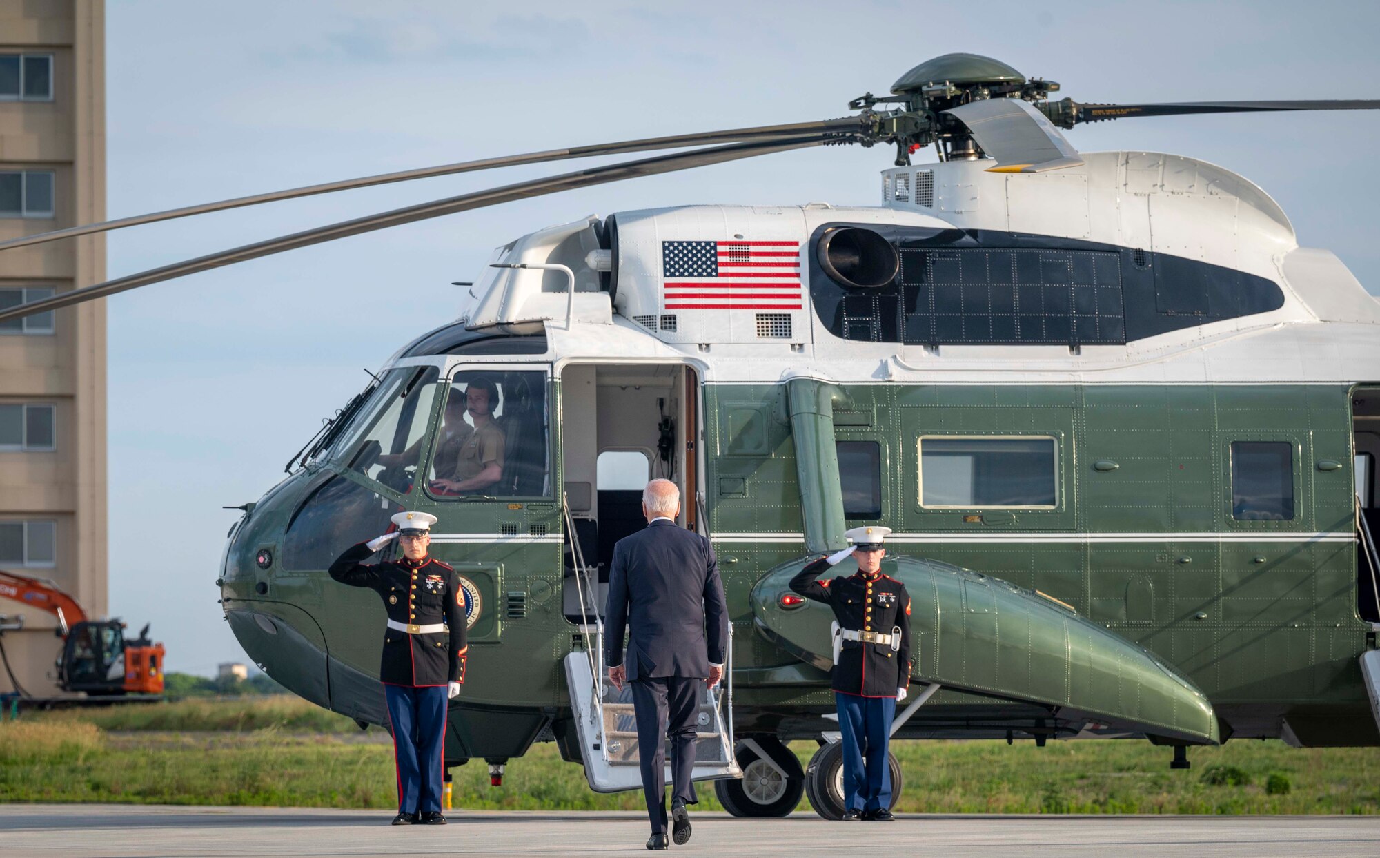 President Biden arrives in Japan