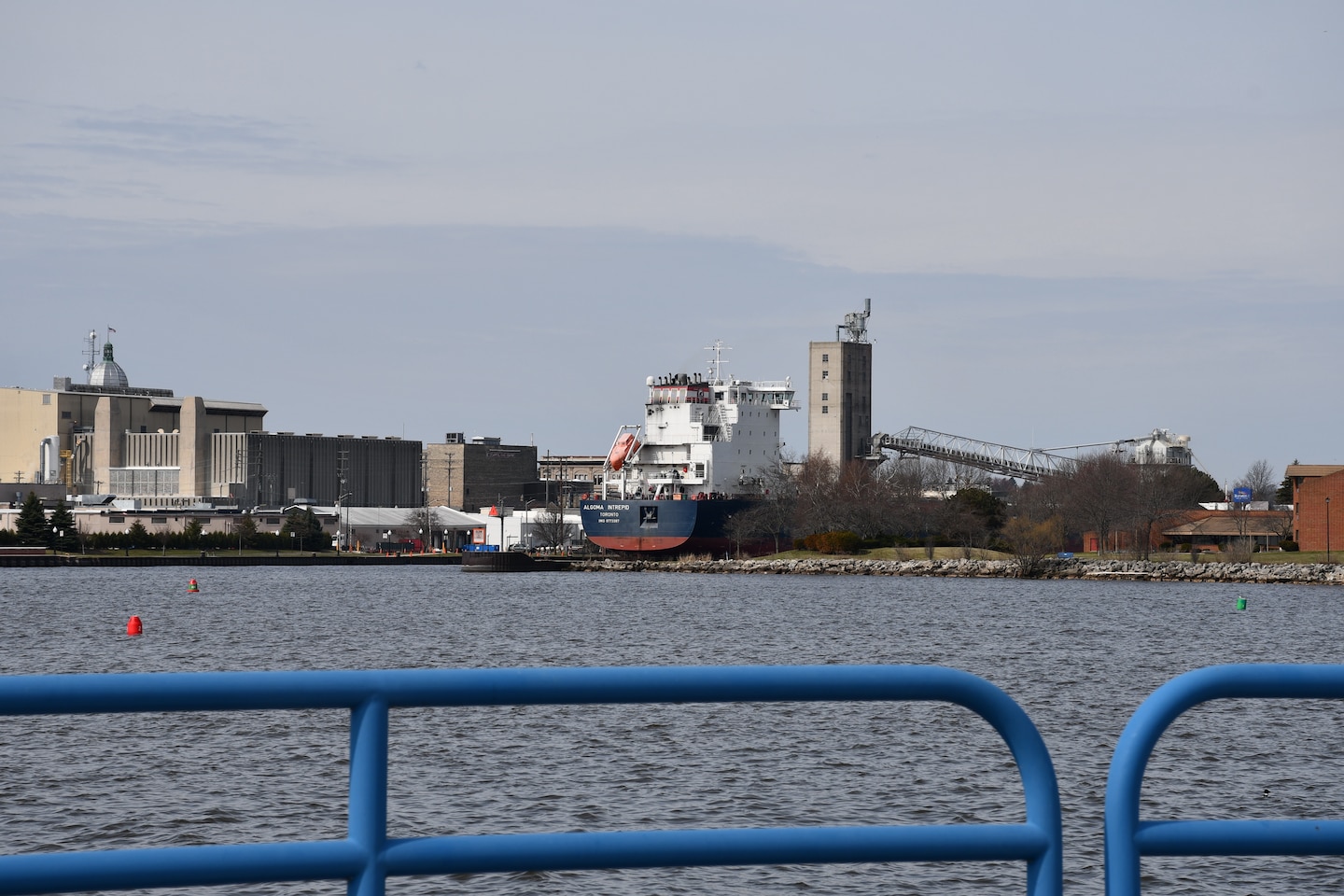 Algoma Intrepid unloading