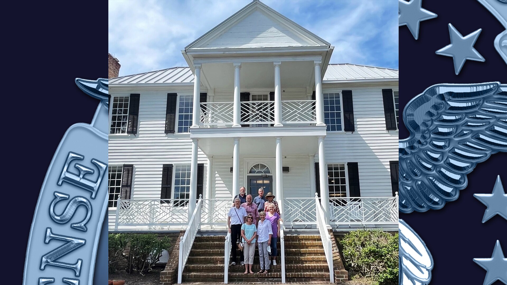 Gregory descendants visit DSCR