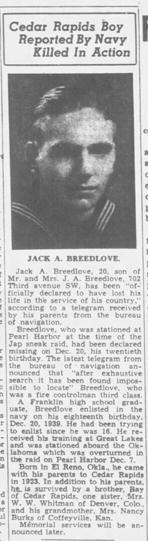 Jack A. Breedlove