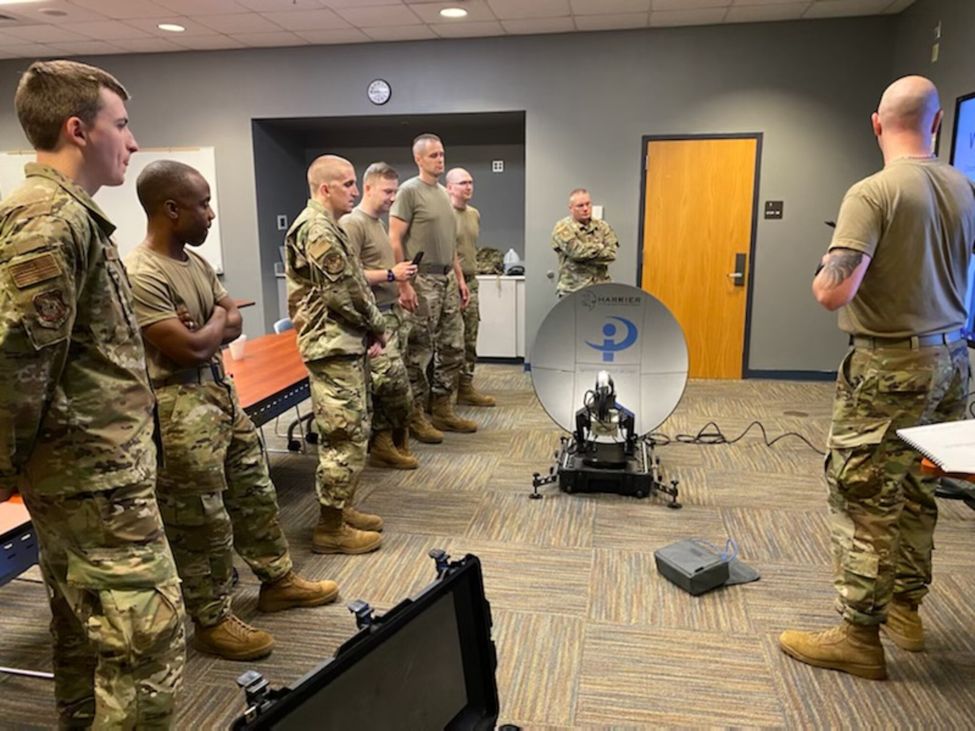 Approximately 90 167th Mission Support Group Airmen participated in an annual training event at Camp Dawson, Kingwood, W.Va., May 14-19. Multiple training stations and scenarios were presented to the Airmen to shore up basic fundamental skills and enforce mission critical skills in an unfamiliar joint setting similar to a deployment.