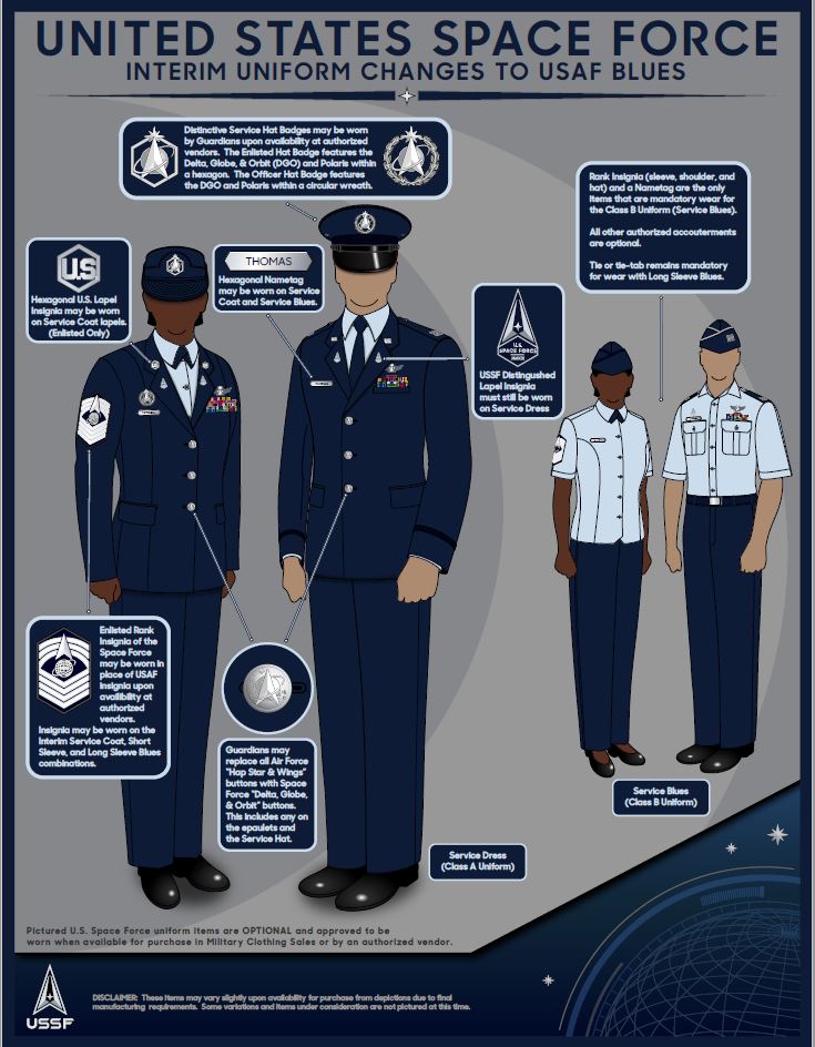air force officer dress uniform