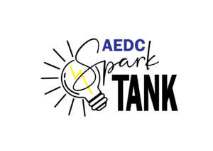 AEDC Spark Tank logo (Air Force graphic by Brooke Brumley)