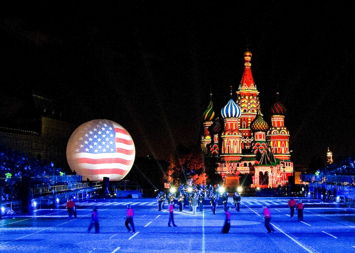 Moscow Kremlin at night