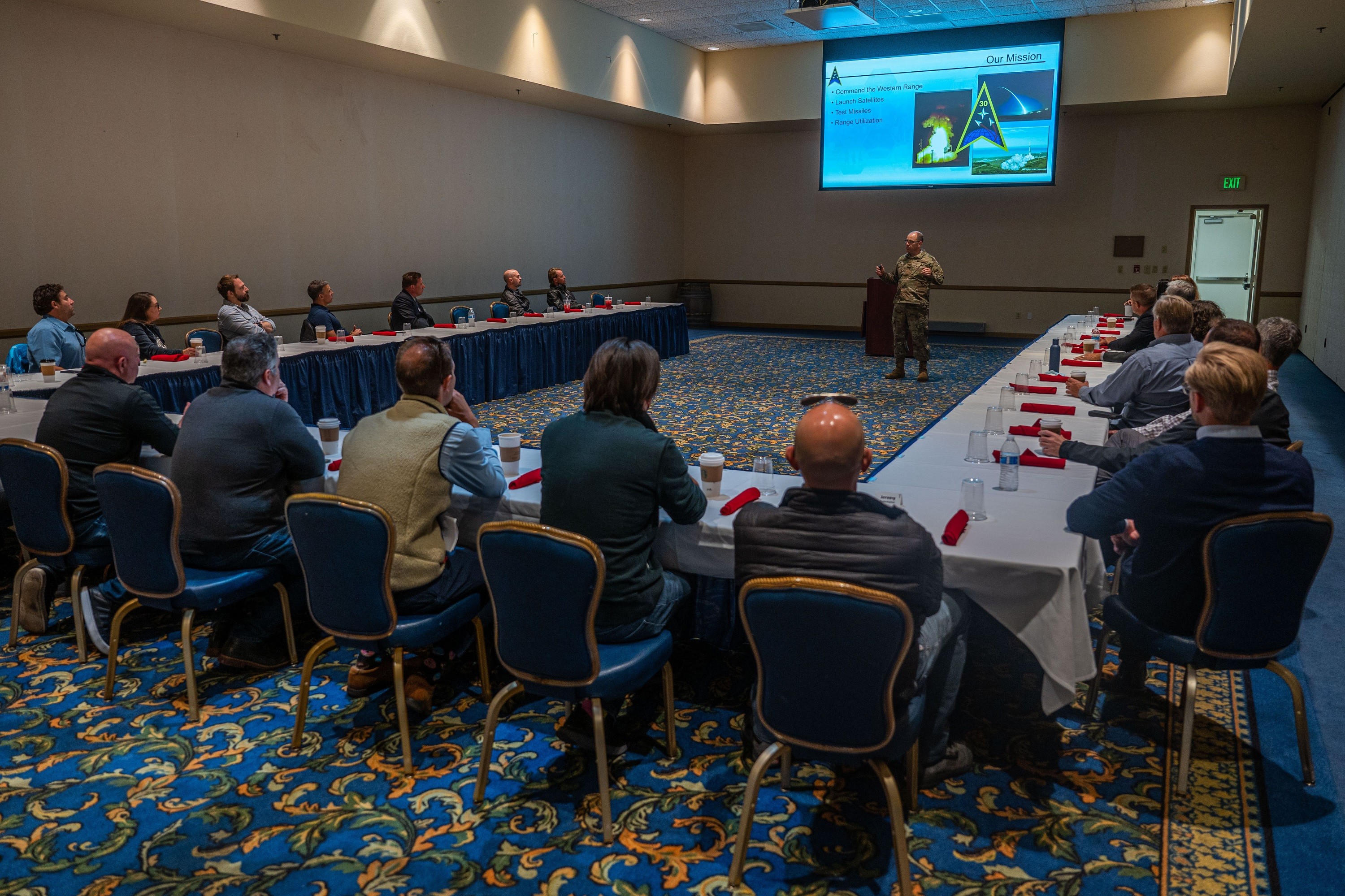 Vandenberg hosts immersion for YPO Santa Barbara Chapter